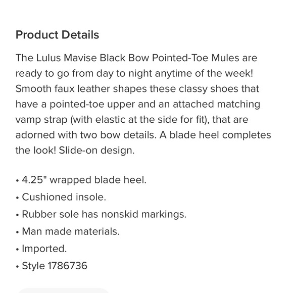 Lulu’s Mavise Pointed Toe Pumps - Picture 2 of 3